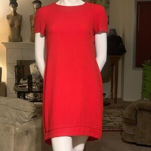 Topshop Vibrant Red Mini Dress